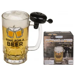 Hot Out of the blue KG Ølglas med Klokke