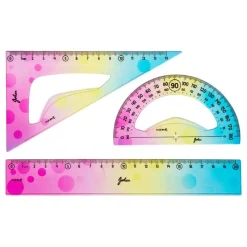 Hisab/Joker Company AB Linealsæt Pastel - Spil & Leg|Hobby & Fritid