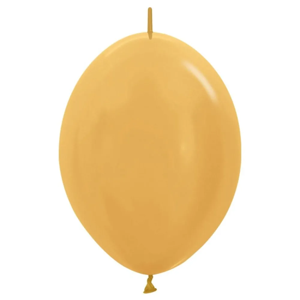 Ballongkungen AB Linkballoner Guld Metallic - Oppyntning|Balloner