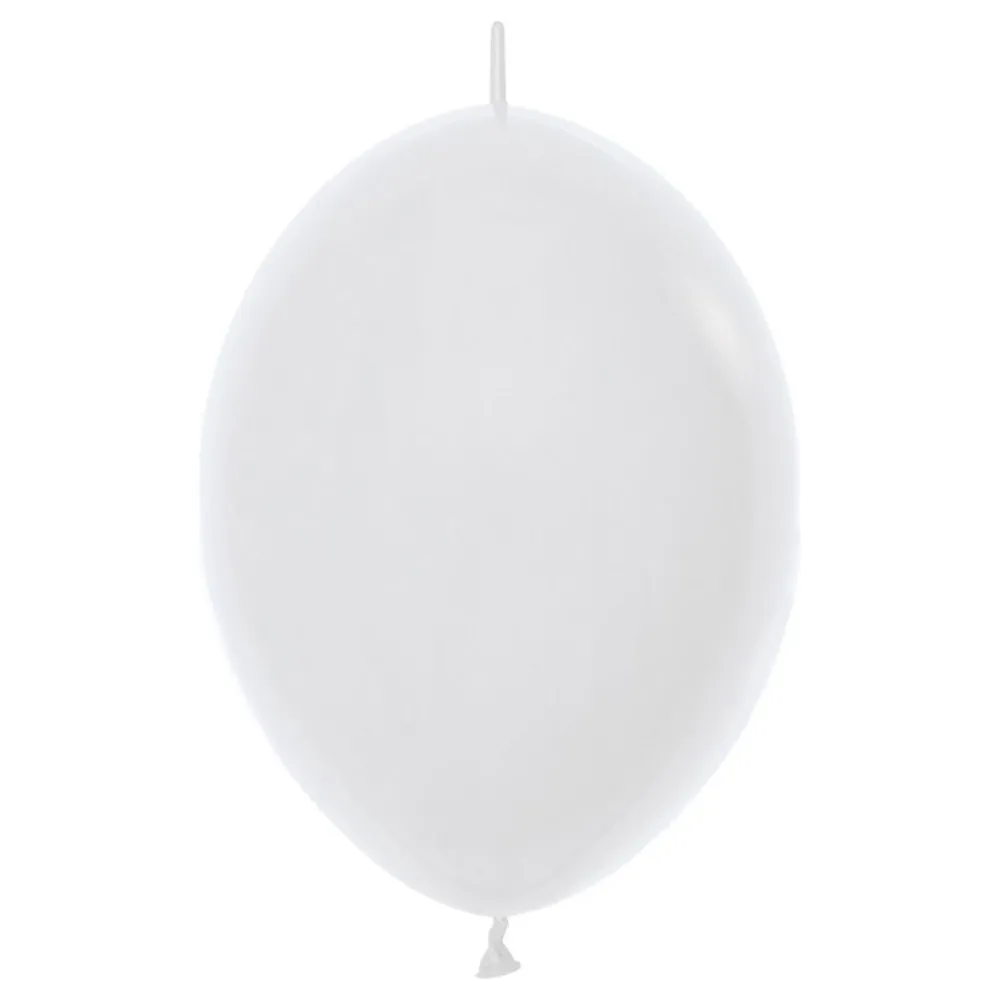 Ballongkungen AB Linkballoner Hvid - Oppyntning|Balloner