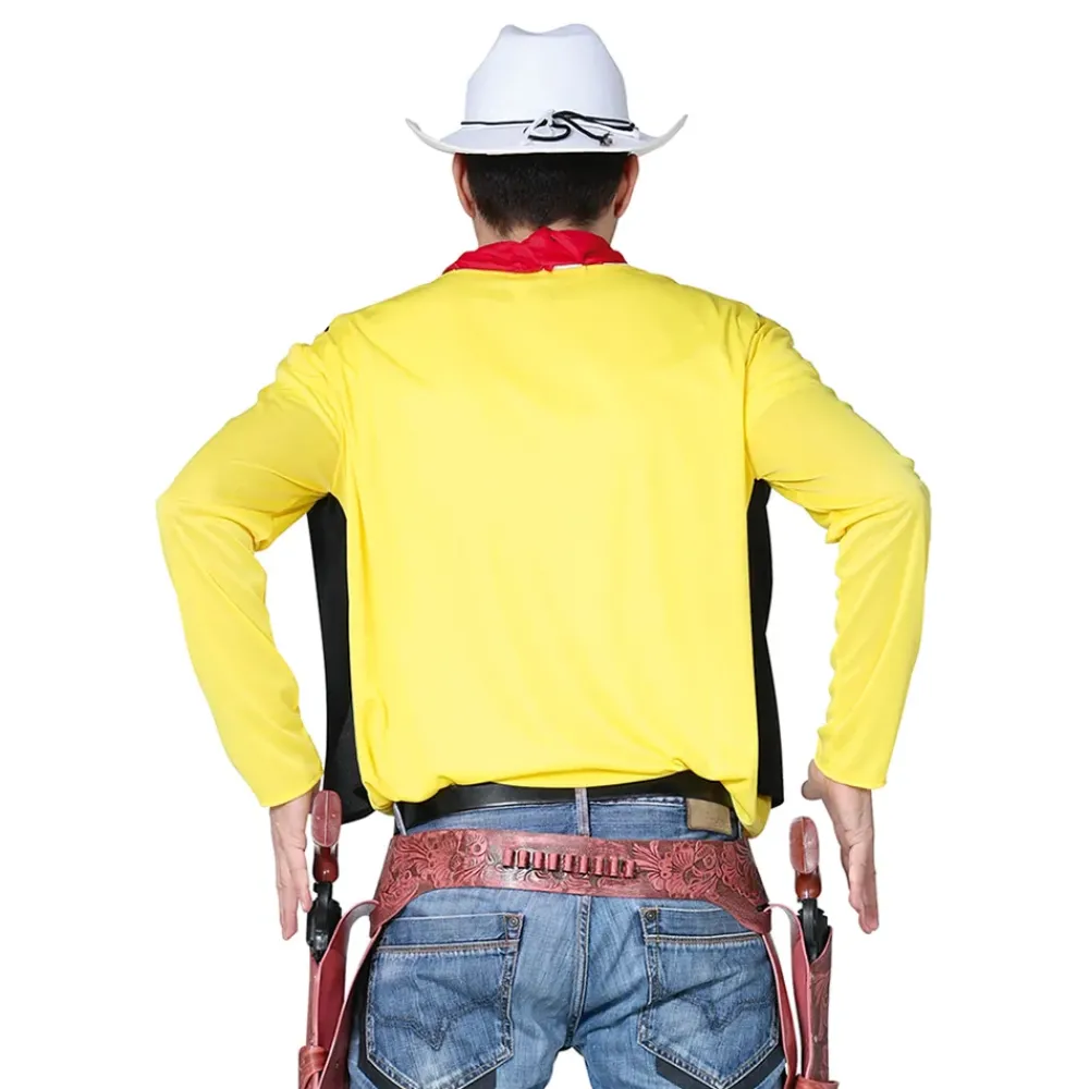 Fiestas Guirca, S.L Lucky Cowboy Kostume - Udklædningskostumer|Kostumetema