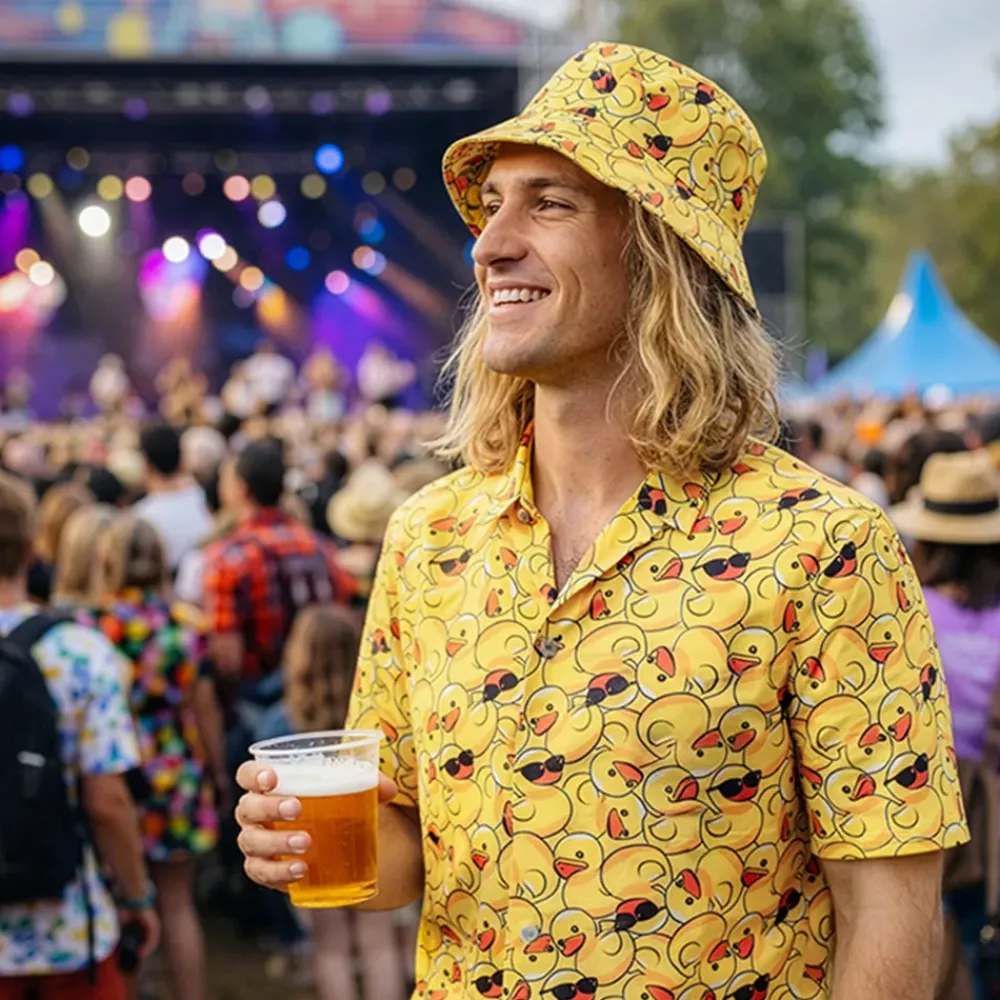 Boland Party Partners B.V. Lucky Duck Shorts Set - Tøj|Udklædningskostumer