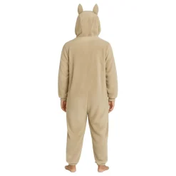 Fiestas Guirca, S.L Lulu Monster Beige Onesie Dame Kostume - Tøj|Udklædningskostumer