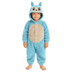 Outlet Fiestas Guirca, S.L Lulu Monster Blå Onesie Børnekostume