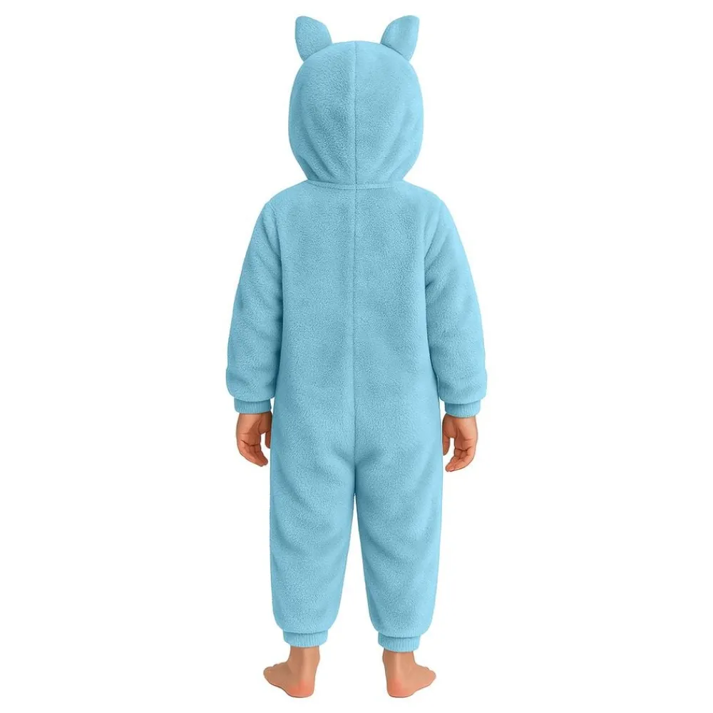 Outlet Fiestas Guirca, S.L Lulu Monster Blå Onesie Børnekostume
