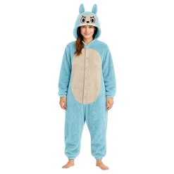 Best Fiestas Guirca, S.L Lulu Monster Blå Onesie Dame Kostume