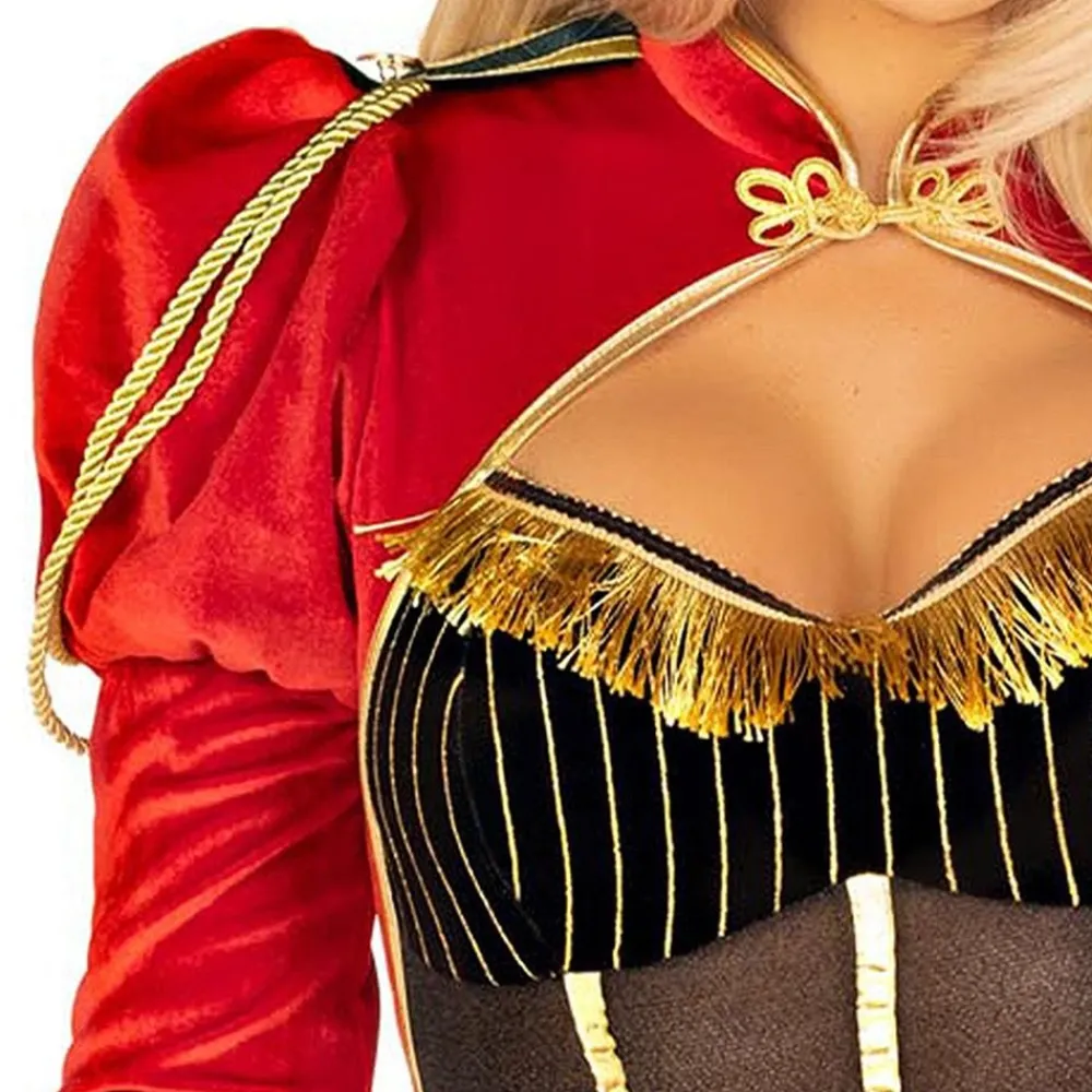 Leg Avenue Europe Løvetæmmer Catsuit Kostume Deluxe - Udklædningskostumer|Kostumetema