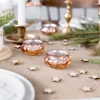 PartyDeco sp. z o.o. Lyselygter Rund Rosaguld - Oppyntning