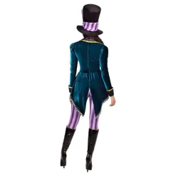Leg Avenue Europe Mad Hatter Jumpsuit Deluxe Kostume