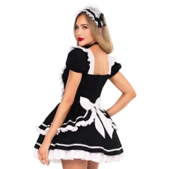 Outlet Leg Avenue Europe Maid to Flirt Kjole Deluxe Kostume