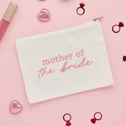 New CG Global Products Ltd Makeup-taske Mother of the Bride Lyserød