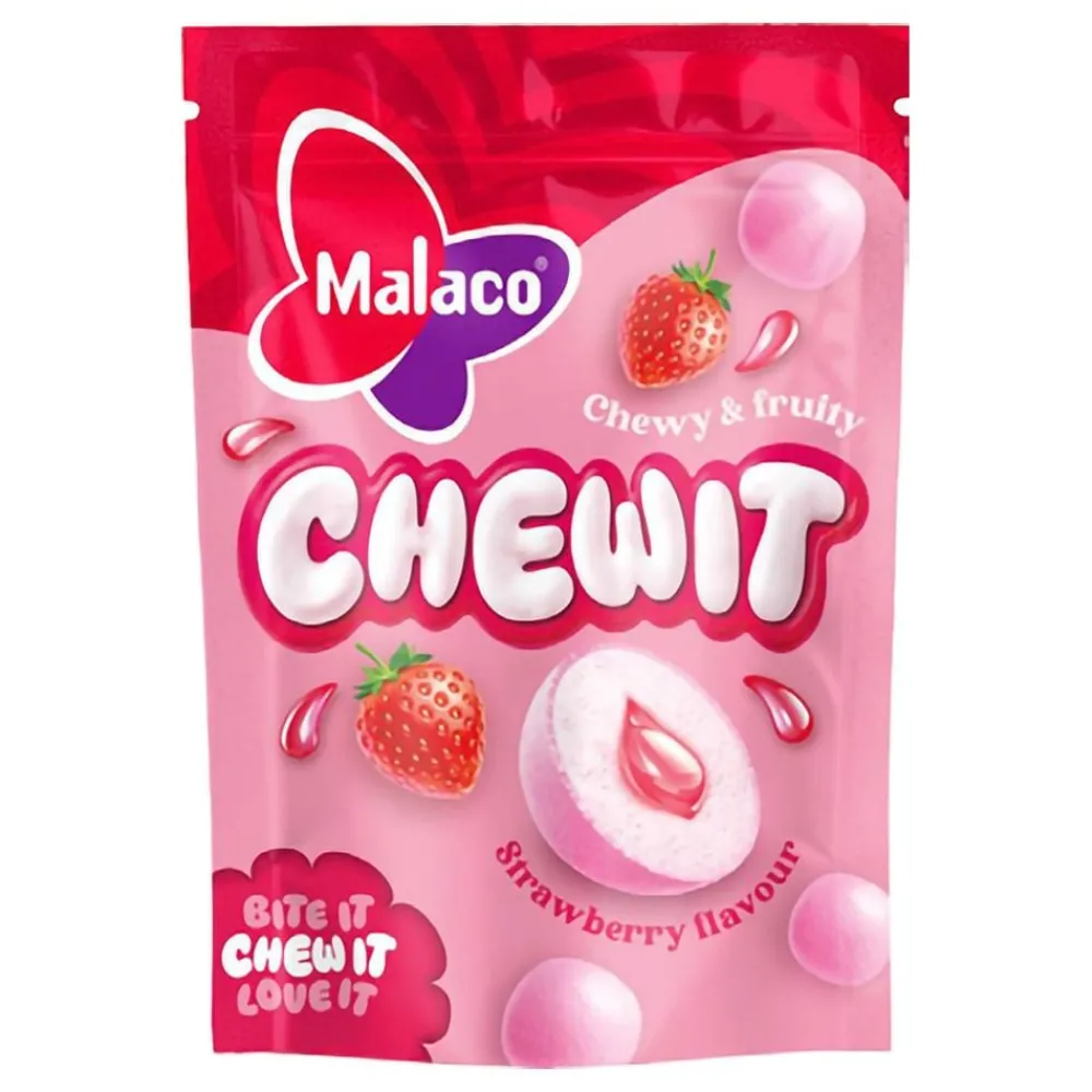Hot ERT Godis AB Malaco Chewit Strawberry