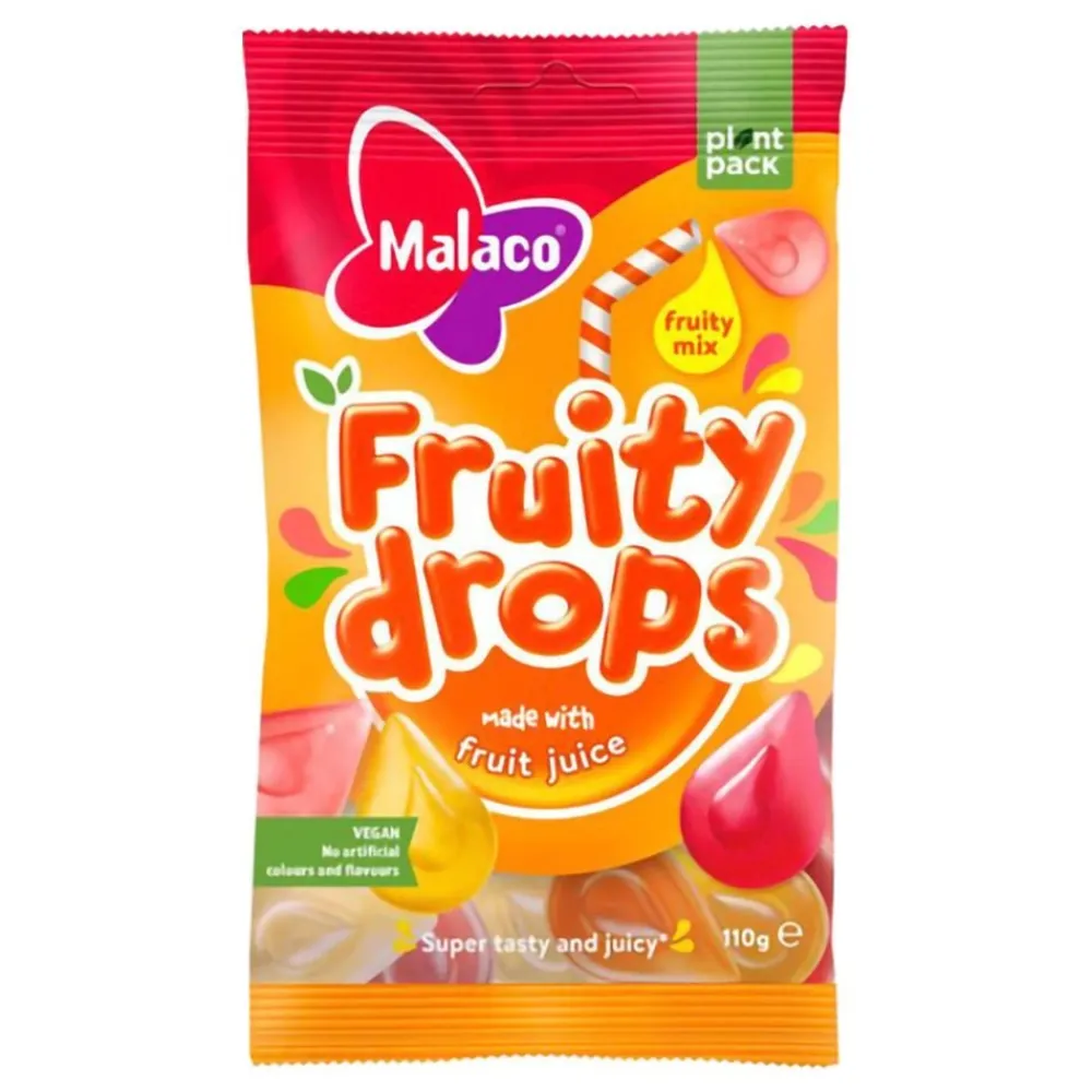 New ERT Godis AB Malaco Fruity Drops Fruity Mix