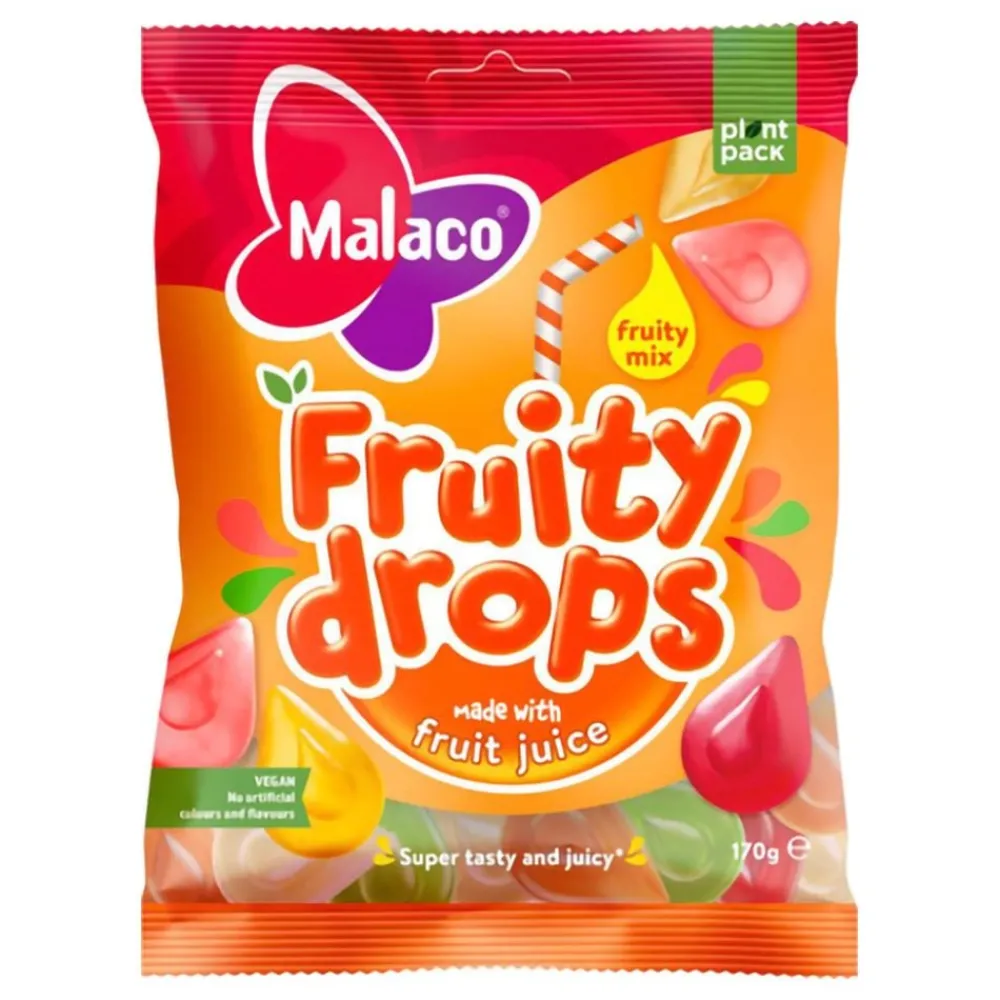 New ERT Godis AB Malaco Fruity Drops Fruity Mix