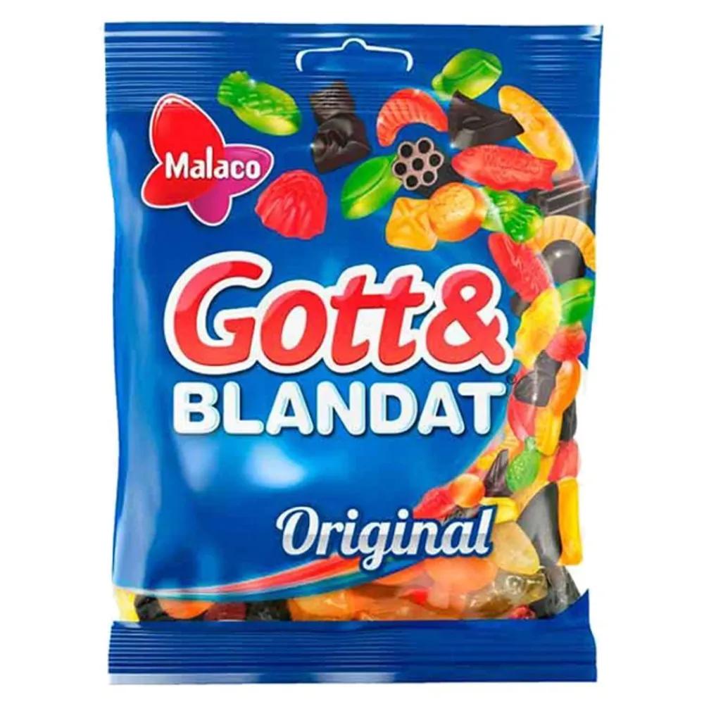 ERT Godis AB Malaco Gott & Blandat Original - Slik