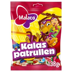 ERT Godis AB Malaco Kalaspatrullen Lørdagspose - Slik