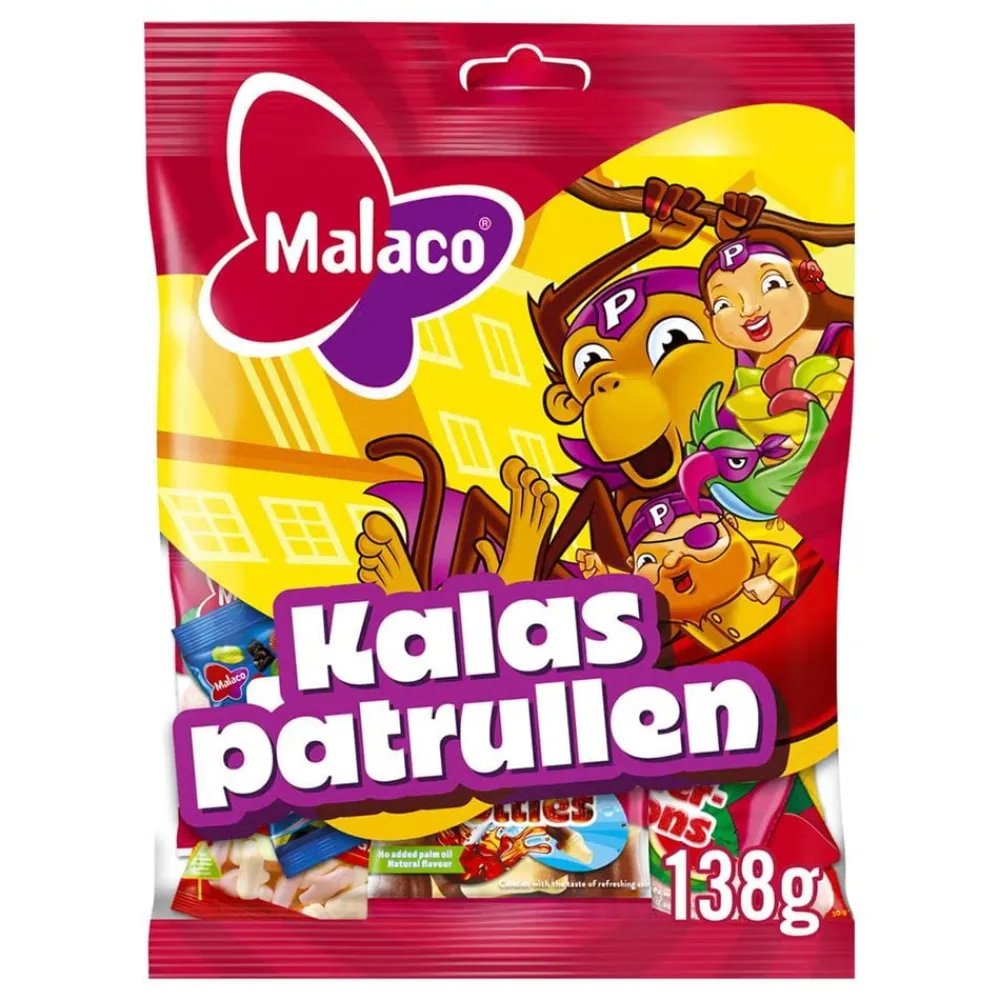 ERT Godis AB Malaco Kalaspatrullen Lørdagspose - Slik