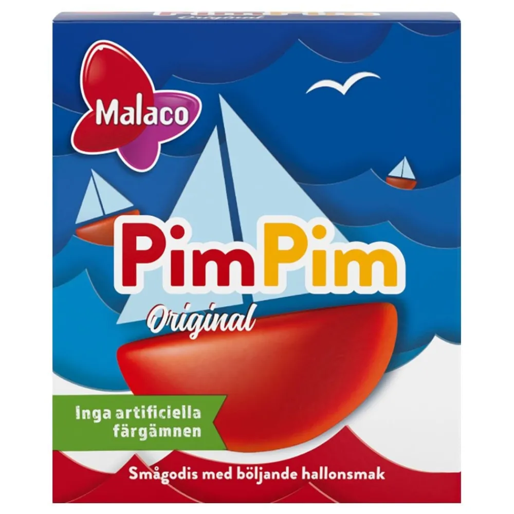 ERT Godis AB Malaco PimPim Tabletpakke - Slik