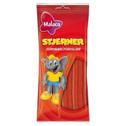 ERT Godis AB Malaco Stjerner Jordbær - Slik