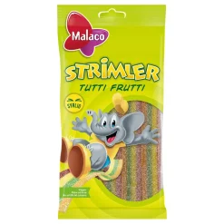 Discount ERT Godis AB Malaco Strimler Tutti Frutti