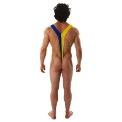 Clearance Hisab/Joker Company AB Mankini Blå/Gul