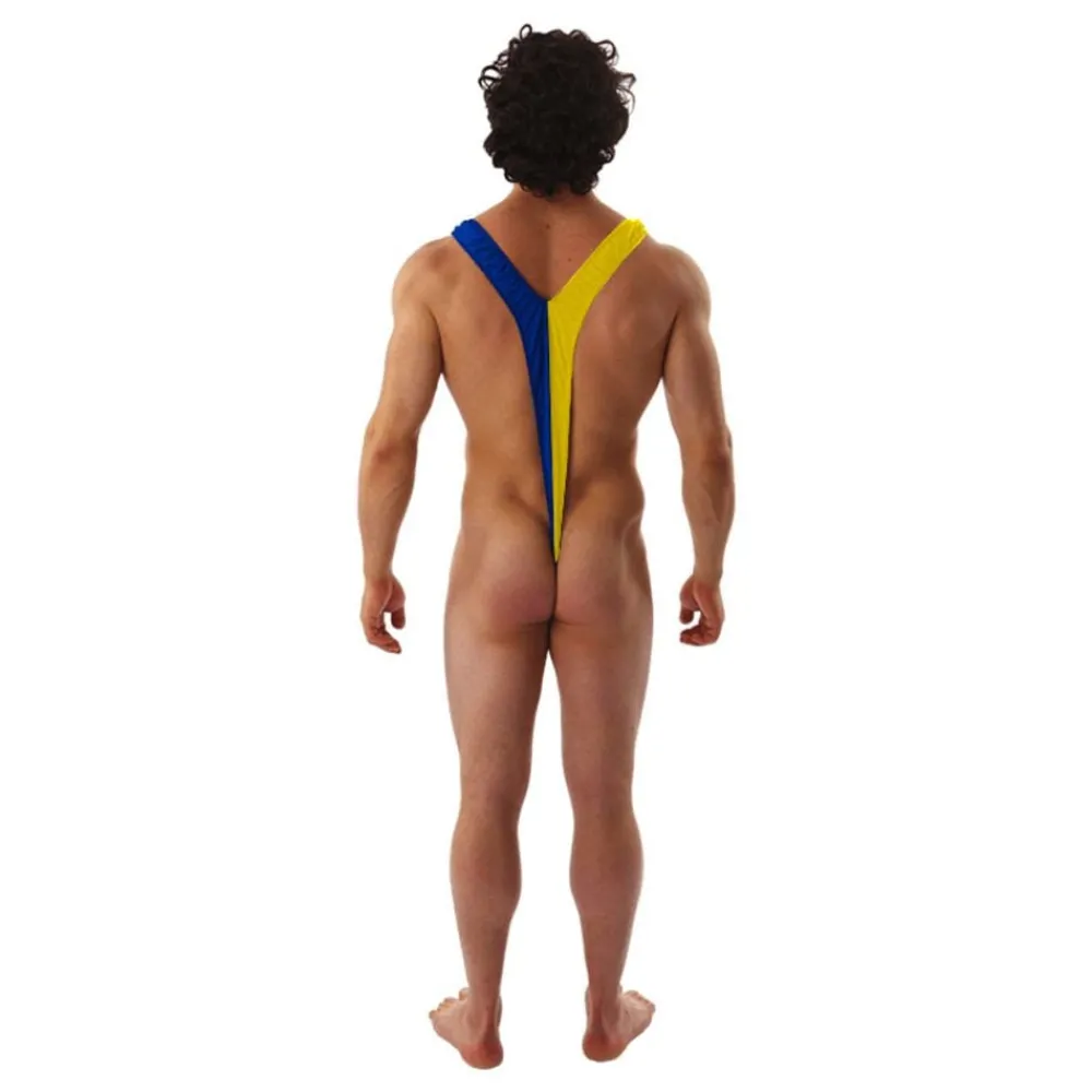 Clearance Hisab/Joker Company AB Mankini Blå/Gul