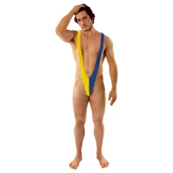 Clearance Hisab/Joker Company AB Mankini Blå/Gul
