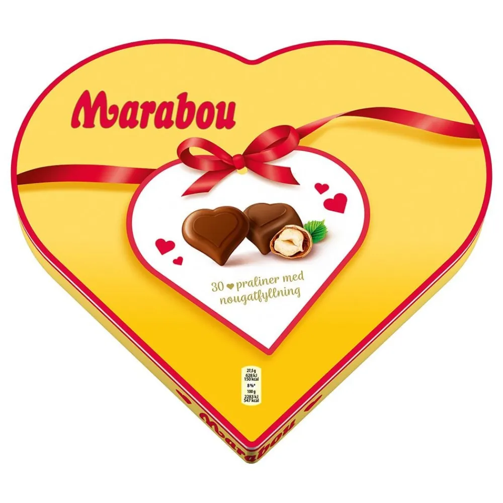Online ERT Godis AB Marabou Hjerteformet Chokoladeæske