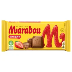 ERT Godis AB Marabou Jordbær Chokoladebar - Slik