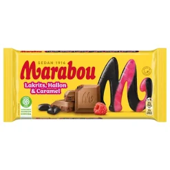 ERT Godis AB Marabou Lakrids Hindbær & Karamel - Slik