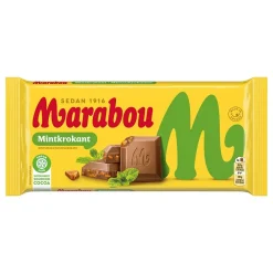 ERT Godis AB Marabou Mintkrokant Chokolade - Slik