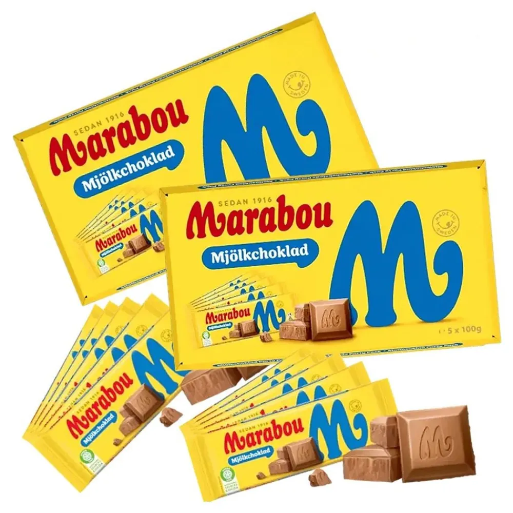ERT Godis AB Marabou Mælkechokolade Party Pack - Slik