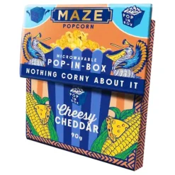 Online USA Godis AB Maze Popcorn Pop-In-Box Cheesy Cheddar