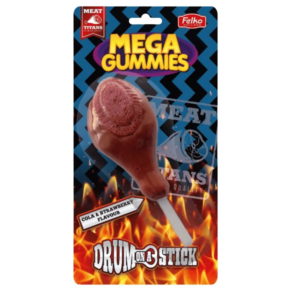 Best USA Godis AB Mega Gummies Drum-on-a-Stick