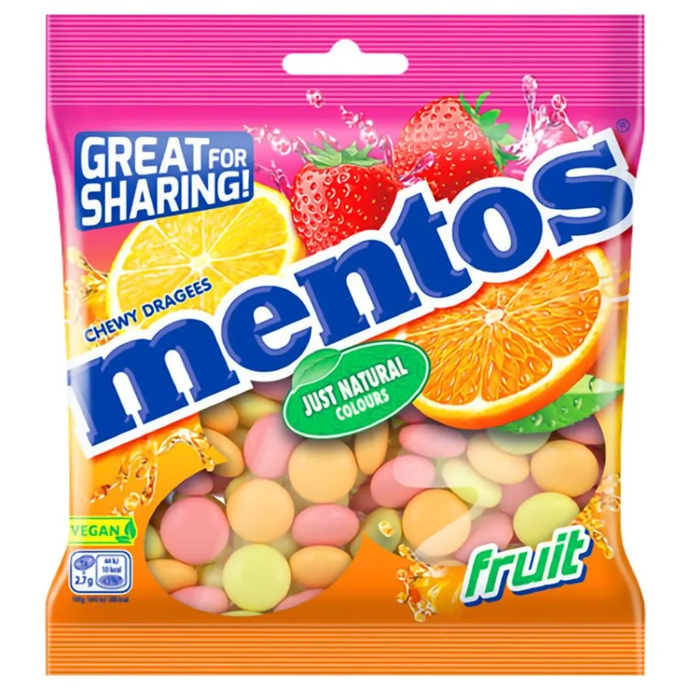 ERT Godis AB Mentos Fruit Bag - Slik