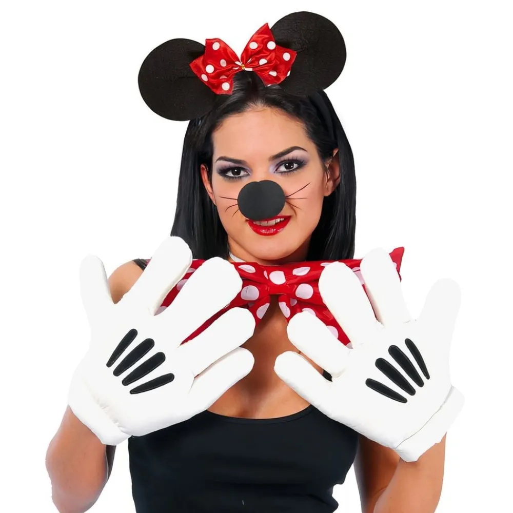 Fiestas Guirca, S.L Mickey Mouse Handsker - Tilbehør|Oppyntning