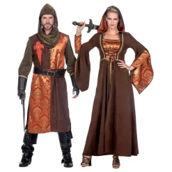 Discount Wilbers Karnaval B.V. Middelalder Dronning Kostume