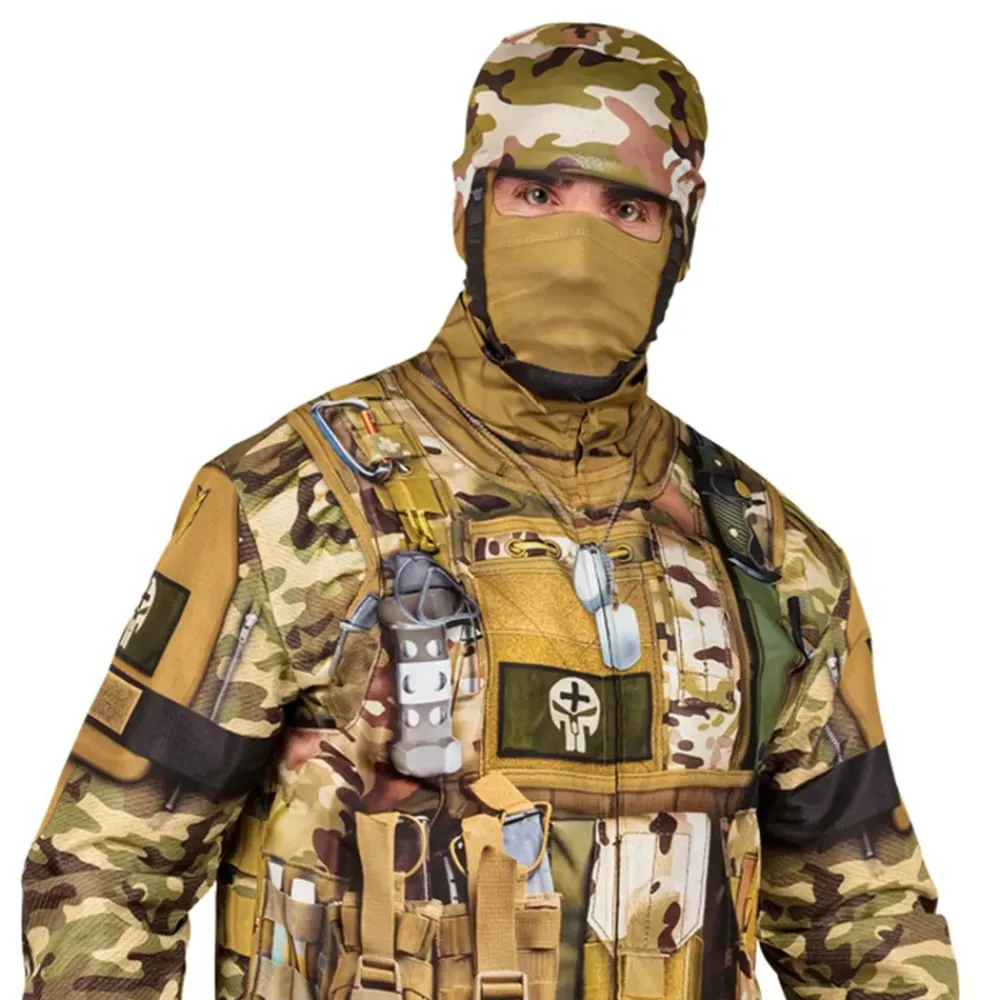Outlet Widmann S.r.l. Militær Kamouflage Kostume