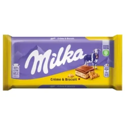 Best USA Godis AB Milka Mælkechokoladebar Creme & Biscuit