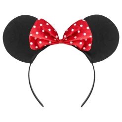 PartyDeco sp. z o.o. Mini Mouse Diadem med Sløjfe - Merchandise|Hatte