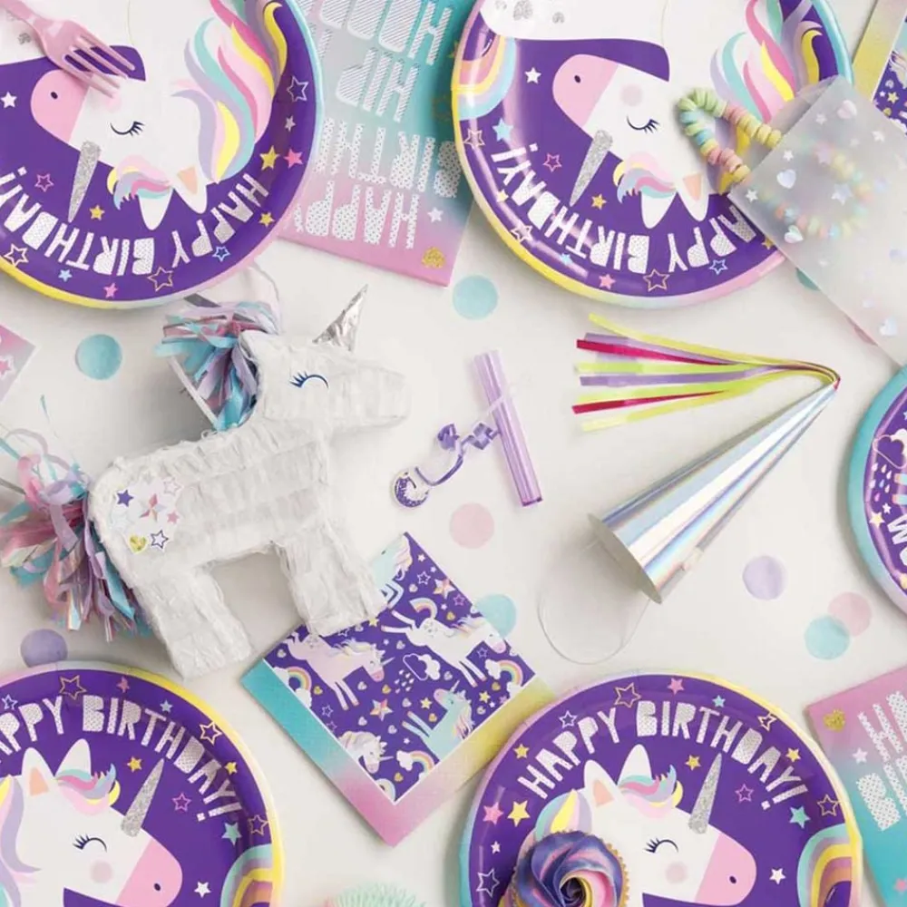 Clearance Unique UK Inc t/as Unique Party Mini Piñata Enhjørning