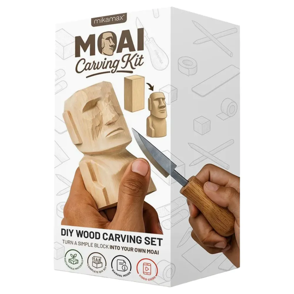New Mikamax B.V. Moai Carving Kit