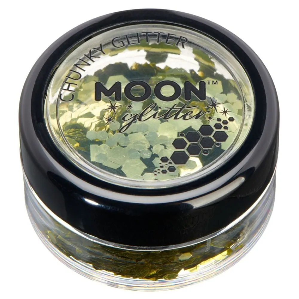 Rubies Netherland B.V. Moon Creations Chunky Glitter - Tøj|Sminke