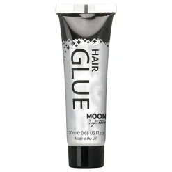 Rubies Netherland B.V. Moon Creations Glitter Hair Glue Clear - Sminke