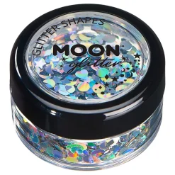 New Rubies Netherland B.V. Moon Creations Holografisk Glitter Shapes