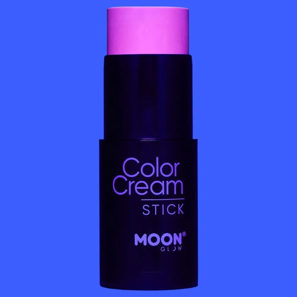 Rubies Netherland B.V. Moon Glow Neon UV ColorCream Stick - Tøj|Sminke