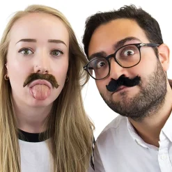 Ohlsson & Lohaven AB Moustaches til Nødstilfælde - Spøg Og Skæmt-Artikler & Pranks|Tilbehør