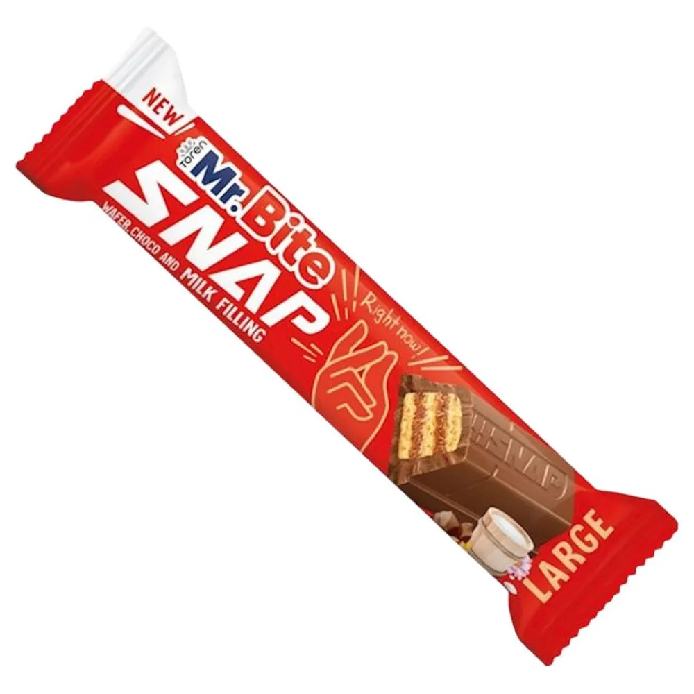 ERT Godis AB Mr. Bite Snap Mælkechokolade Økonomipakke