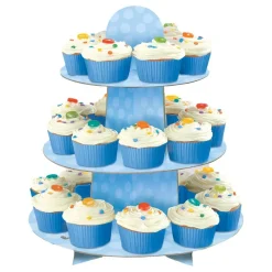 Unique UK Inc t/as Unique Party Muffinsstativ Baby Shower Blå - Borddækning