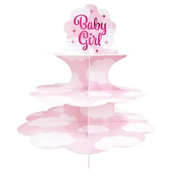 Globos Europe B.V. Muffinstativ Baby Girl - Borddækning
